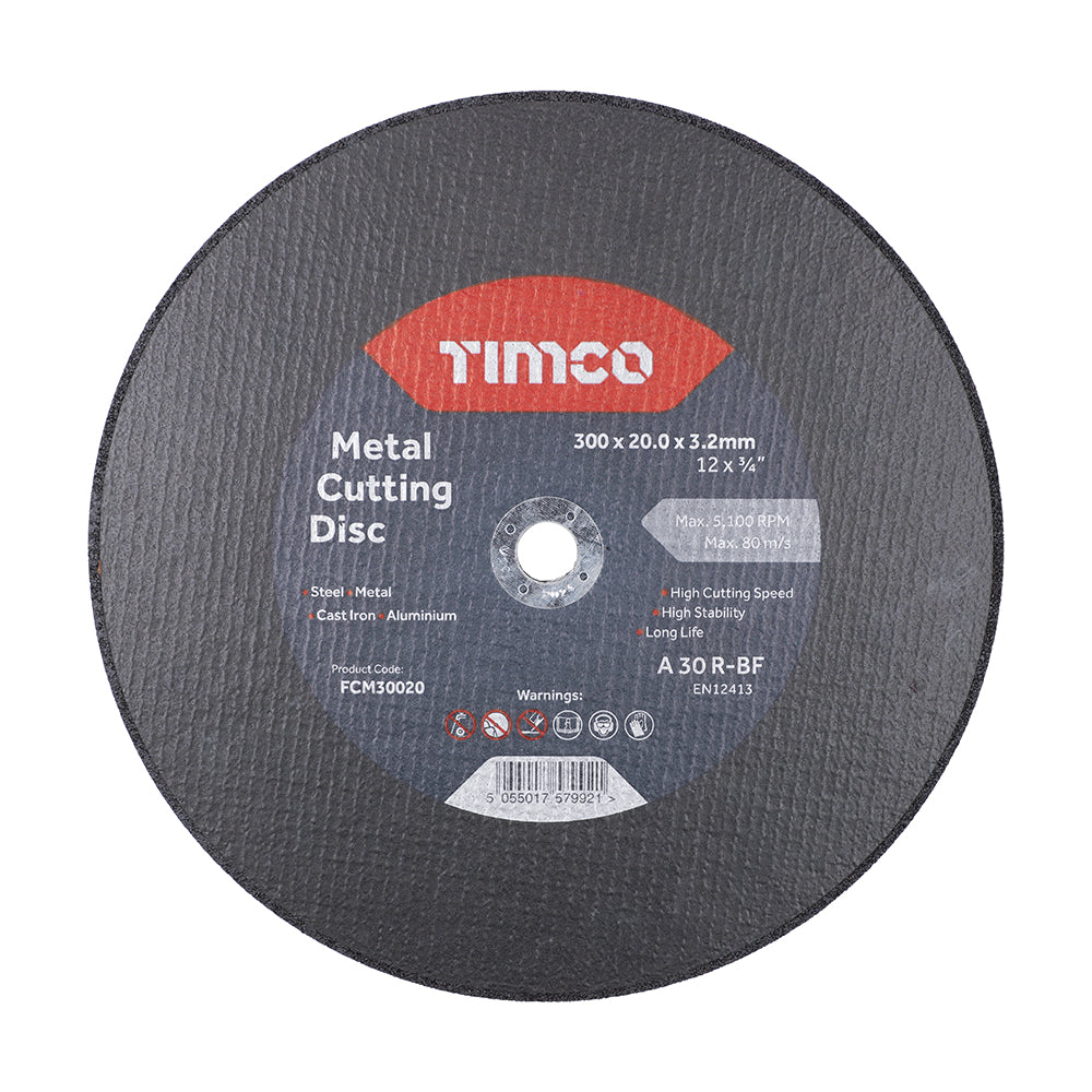Bonded Abrasive Cutting Disc | High Speed Metal & Stainless Steel Cutting Wheel – EN 12413