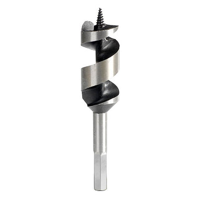 Wood Auger Bit with Hex Shank – Deep Hole Timber Drill Bit for Carpentry & Construction