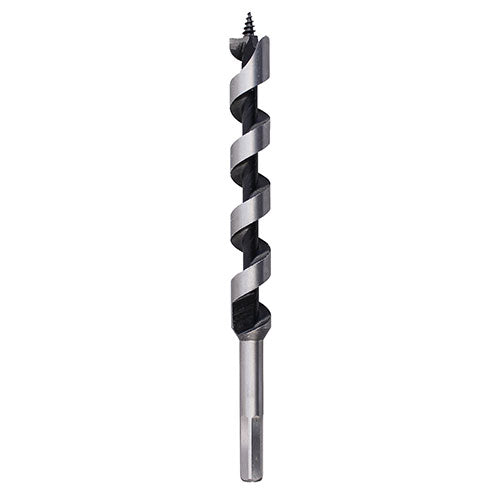 Wood Auger Bit with Hex Shank – Deep Hole Timber Drill Bit for Carpentry & Construction