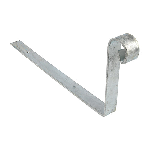 (Pack of 1) 300 x 3mm - Hip Iron – Hot Dipped Galvanised | Carbon Steel Roofing & Construction Fixing - (HI3003)