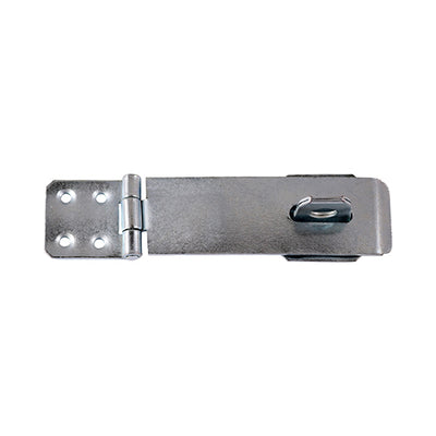 Pack of 1 - TIMCO Safety Pattern Hasp & Staple – Zinc Finish – Secure Gate & Shed Hardware
