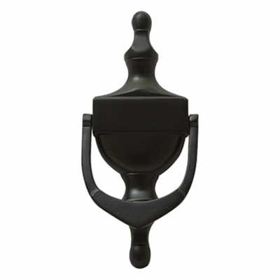 (Black) Door Knocker 6" Victorian Urn Door Knocker