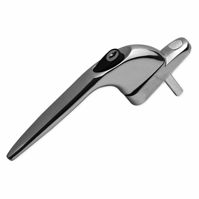 Yale uPVC Universal Window Handle Inline Locking Espag Double Glazing Chrome (Multiple Sizes)