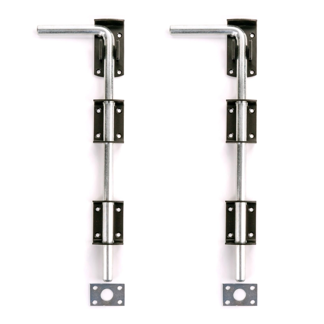 Window Drop Bolt Garden Gate / Garage Door Drop Bolt 375mm (15