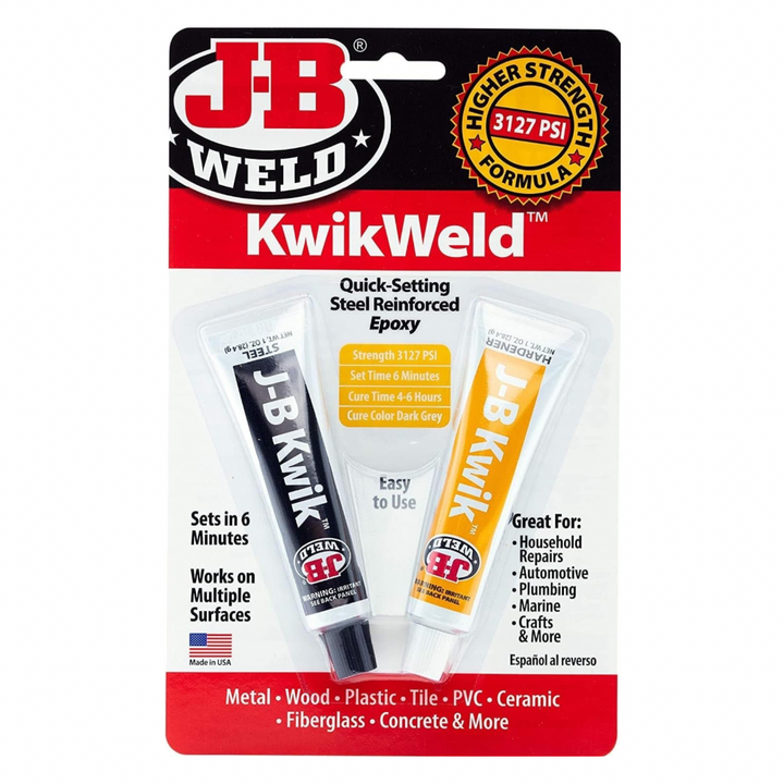 J-B Weld 8276 Kwikweld Twin Tube