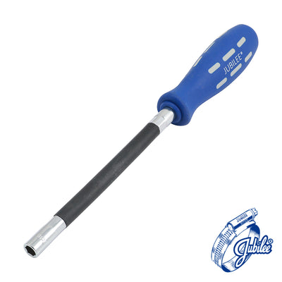 7mm Jubilee Flexidriver - FLX | Flexible Shaft Hose Clip Screwdriver | Professional Tool for Hard-to-Reach Jubilee Clips and Worm Drive Fasteners