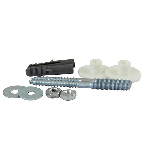 Basin Fixing Kit – Light Duty | Secure Wash Basin Mounting Kit with Nylon Bushes | 2 Piece Set