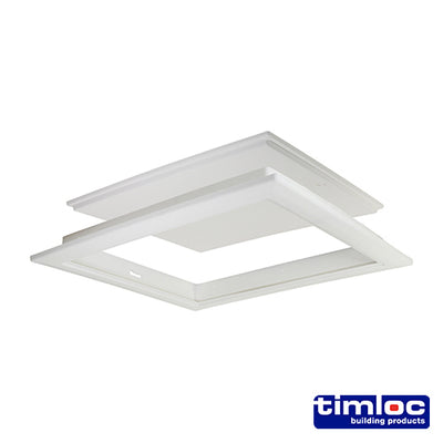 562 x 665mm Timloc Loft Access Door – Drop-In – White – 1168 (UNIT OF 1)