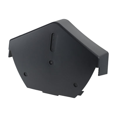 260 x 145mm Universal Dry Fix Angled Ridge End Cap – Grey Plastic Roof Tile Finishing Cap for Angled Ridge & Hip Ends (BAG OF 1)
