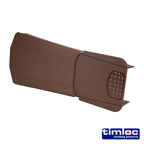 (BOX OF 20) Black Ambi-Verge Universal Dry Fix Verge System – Plastic Roof Tile Edge Solution