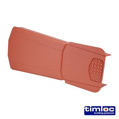 420 x 140/170mm Terracotta Ambi-Verge Universal Dry Fix Verge System – Roof Tile Edge Solution (BOX OF 20)