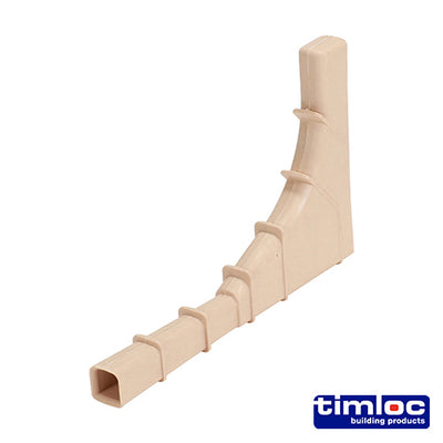 65 x 10 x 102mm Timloc Invisiweep Wall Weep Vent – Buff – For Cavity Wall and Brickwork Drainage (BOX OF 50)