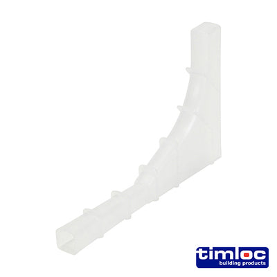 65 x 10 x 102mm Timloc Invisiweep Wall Weep Vent – Clear – For Cavity Wall and Brickwork Drainage (BOX OF 50)