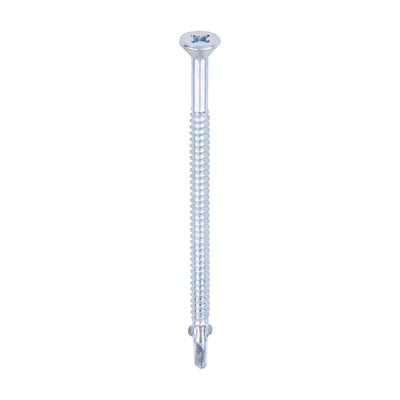 Metal Construction Timber to Light Section Screws – Countersunk Wing-Tip Self-Drilling Zinc