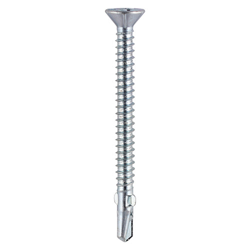 Metal Construction Timber to Light Section Screws – Countersunk Wing-Tip Self-Drilling Zinc