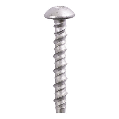 Multi-Fix Masonry Bolts – Pan Head, Exterior Silver, TX Drive, Heavy Duty