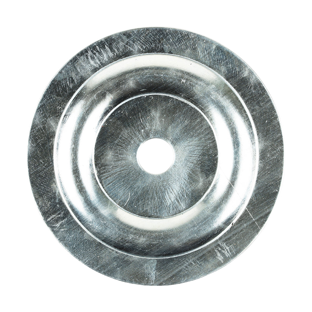Large Metal Insulation Discs - Galvanised | Heavy Duty Fixings for Masonry & Insulation Support