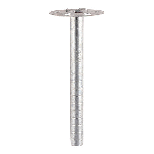 Metal Insulation Fixings Galvanised – Heavy Duty Anchors for Masonry &amp; Concrete Insulation Boards