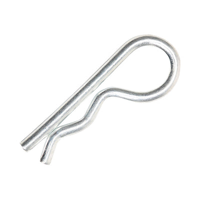 18pcs - Mixed R Spring Clips - Assorted Retaining Pins for Securing Round Shafts