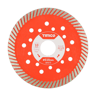 Premium Diamond Blade – Turbo Continuous Cutting Disc for Concrete, Granite, Brick & Stone