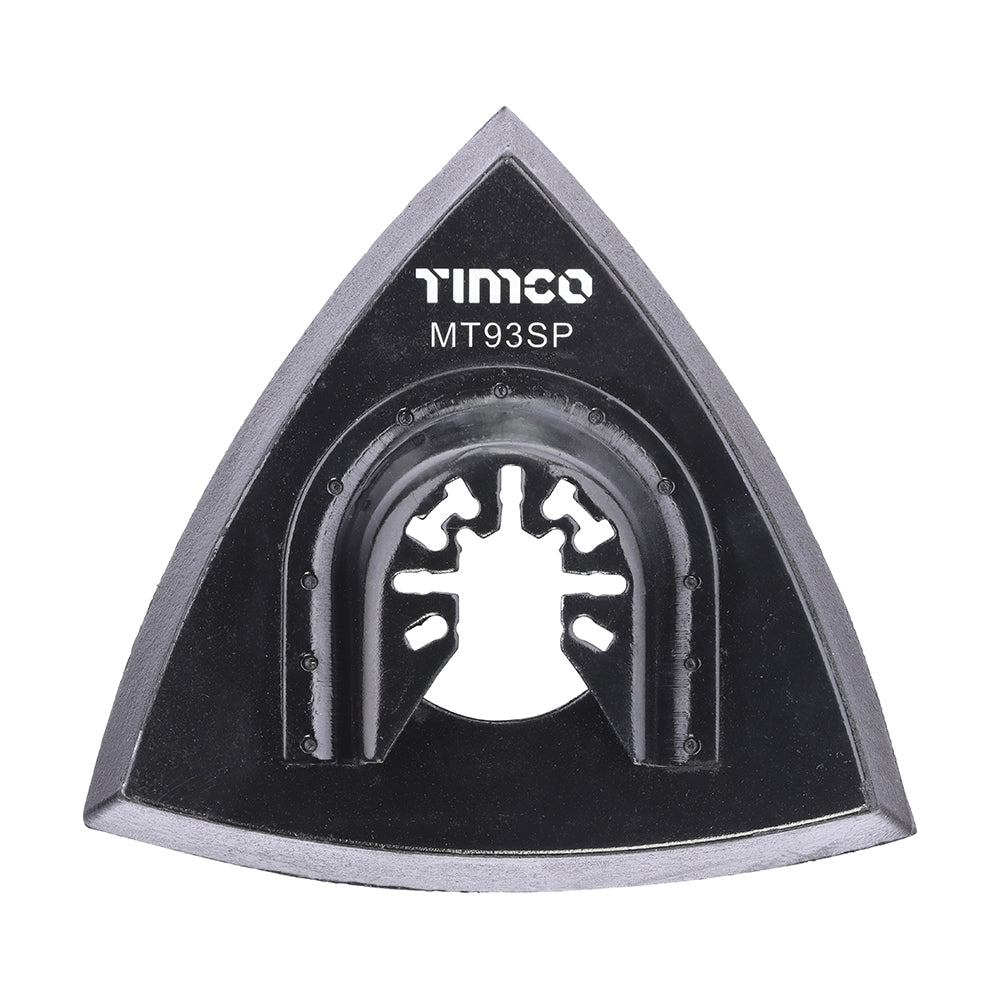 93mm Multi-Tool Delta Sanding Pad | TIMCO Quick Release Hook & Loop - Pack of 1 (MT93SP)