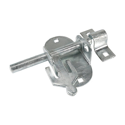 4" Oval Padbolt – Hot Dipped Galvanised | Heavy Duty Gate & Shed Security Bolt