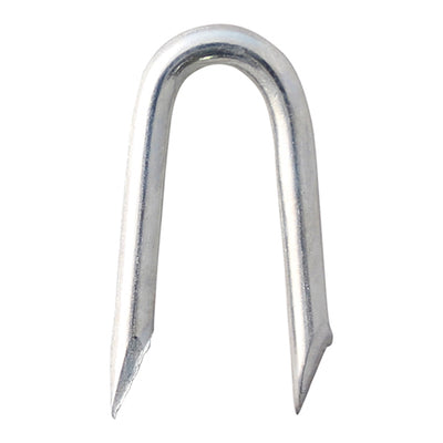 Presser Point Staples – Galvanised Wire Mesh & Fencing Fixing Staples with Rust Protection – Pack
