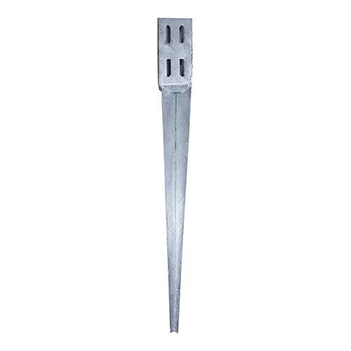 Drive In Post Spike Quick Fit Hot Dipped Galvanised – Fence Post Support for Easy Garden & Decking Installation