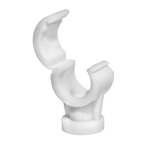 Pipe Clips – Quick Lock – Single | Plastic Pipe Support Clamp for Plumbing & Fixings
