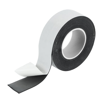 3m x 25mm Self Amalgamating Tape - Black | Waterproof Emergency Pipe Leak Repair & Hose Sealant | 30kV/mm Electrical Insulation Cable Splicing