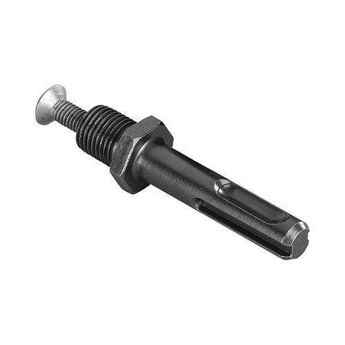 1/2" Drill Chuck SDS Plus Adaptor – Converts SDS+ to Standard Chuck – Blister Pack of 1