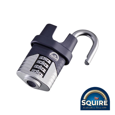 Closed Shackle Vulcan Combination Padlock | Boron Steel Recodable Lock | 100,000 Codes