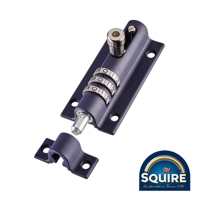 92mm Combi-Bolt 3 | Die-Cast Combination Locking Bolt | Keyless 3 Wheel Security