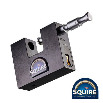 75mm Stronghold Container Lock | Hardened Boron Shackle | Anti-Corrosion Anti-Pick