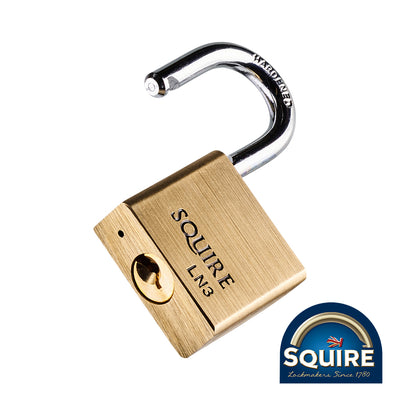 Solid Brass Lion Padlock | Hardened Steel Shackle | Double Locking Security for Home