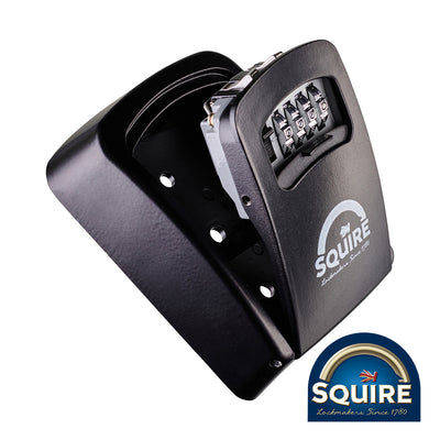 120x85x35mm Keykeep 1 Combination Key Safe | 4-Wheel Recodable Outdoor Key Box