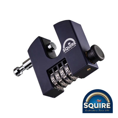 65mm 4 Wheel Combination Block Lock | 11mm Boron Steel Shackle | Recodable Security