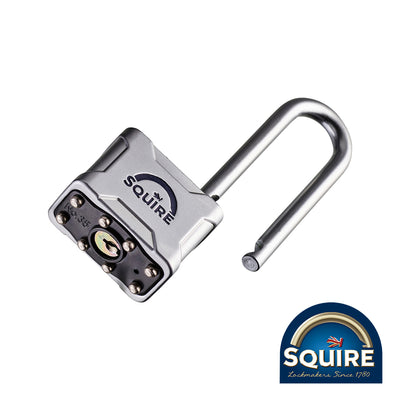 40mm Vulcan Padlock 2.5" Long Shackle | Hardened Boron Steel | Medium-High Security