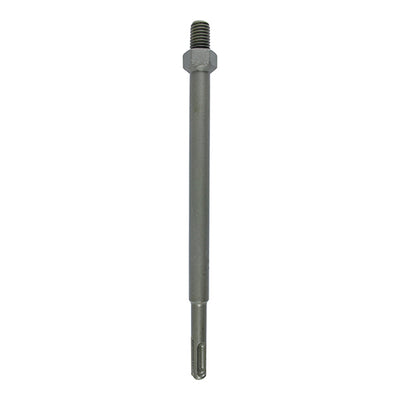 220mm - TIMCO SDS Plus Adaptor for Rebar Cutter Heads – Extension, Fits 22mm–25mm Cutter Heads - Pack of 1 (STDS212)