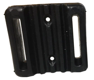 Rubber Tree Belting Block – Double Rounded Slotted Cushion Block for Tree Ties