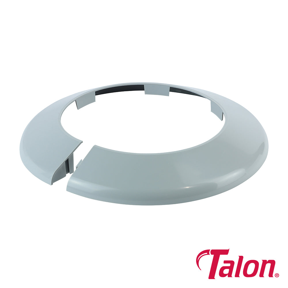 110mm Pipe Collar – Grey Polypropylene Cover Trim for Soil & Boiler Ve ...