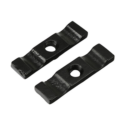 2" Turn Buttons - Black Epoxy Finish - Carbon Steel
