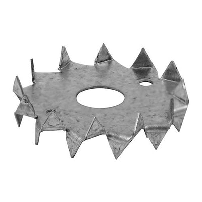 50mm / M12 Timber Connectors – Double Sided Galvanised Timber Joint Plates