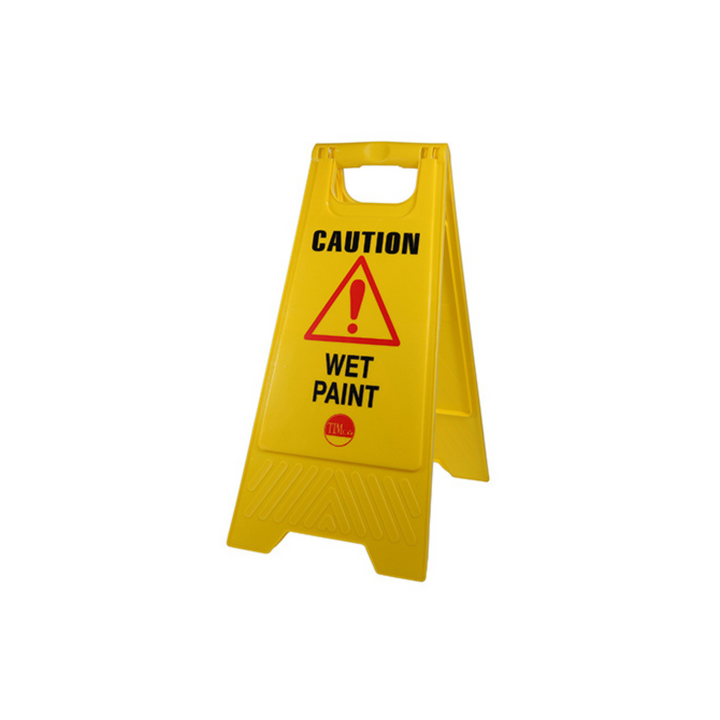 A-Frame Safety Floor Signs - 610x300x30 (Wet Floor), (Wet Paint), (Trip Hazard)