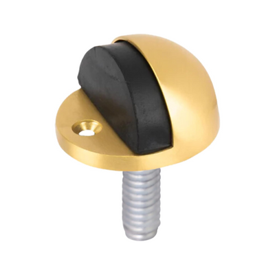 Floor Door Stopper with Rubber, Floor Mounted Wedge Door Stop - Available in 5 colors