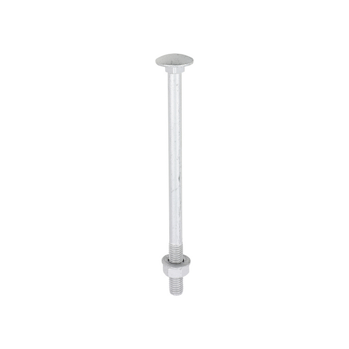 Domed Head Coach Bolt Set - Screws with Washer & Hex Nut Fastener Timco - Available in Sizes