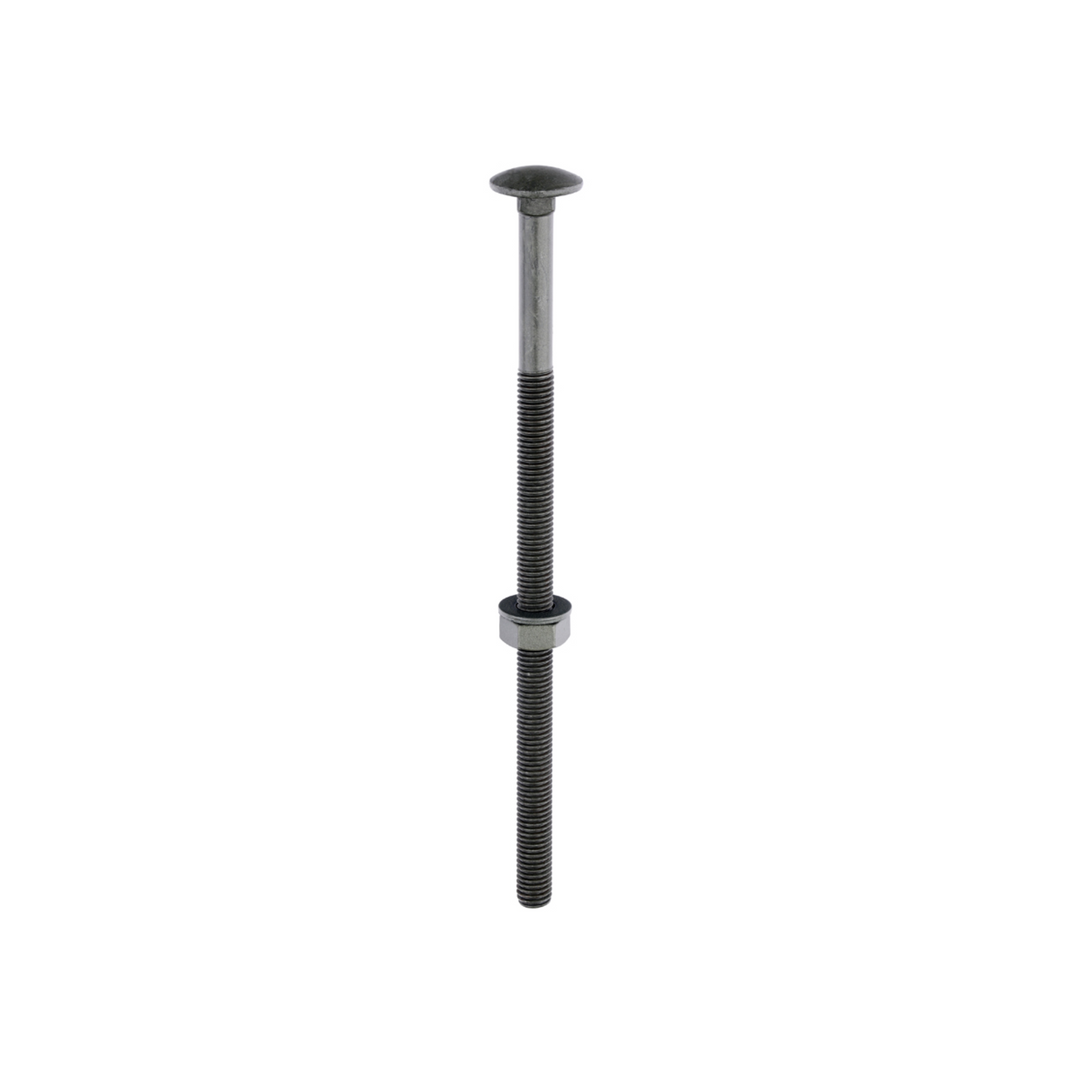Domed Head Coach Bolt Set - Screws with Washer & Hex Nut Fastener Timco - Available in Sizes