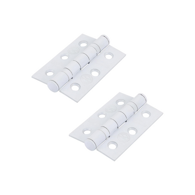 Grade 7 Fire Rated Door Hinges 75mm x 50mm Screwfix Butterfly Hinge for 76x50x2.0mm Internal