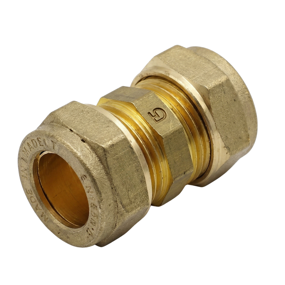 2 Pack IsoPlus+ 15mm Brass Compression Plumbing Fittings Range ...