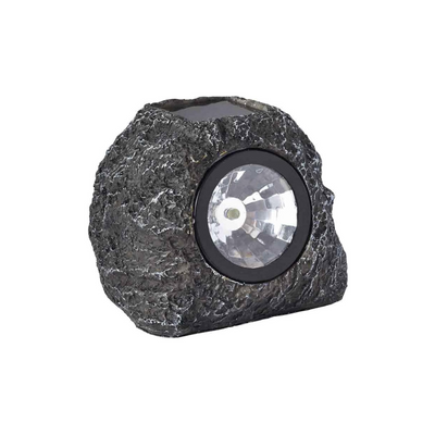 Granite Solar Outdoor Lights (Pack of 4) - Waterproof, Bright LED Pathway Lighting